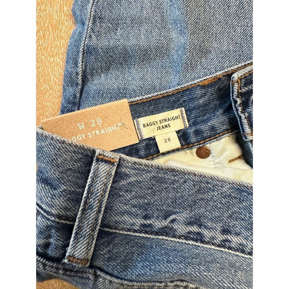 NWT Madewell Baggy Straight jeans - Picture 4 of 6